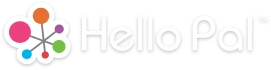 Hello Pal Logo White